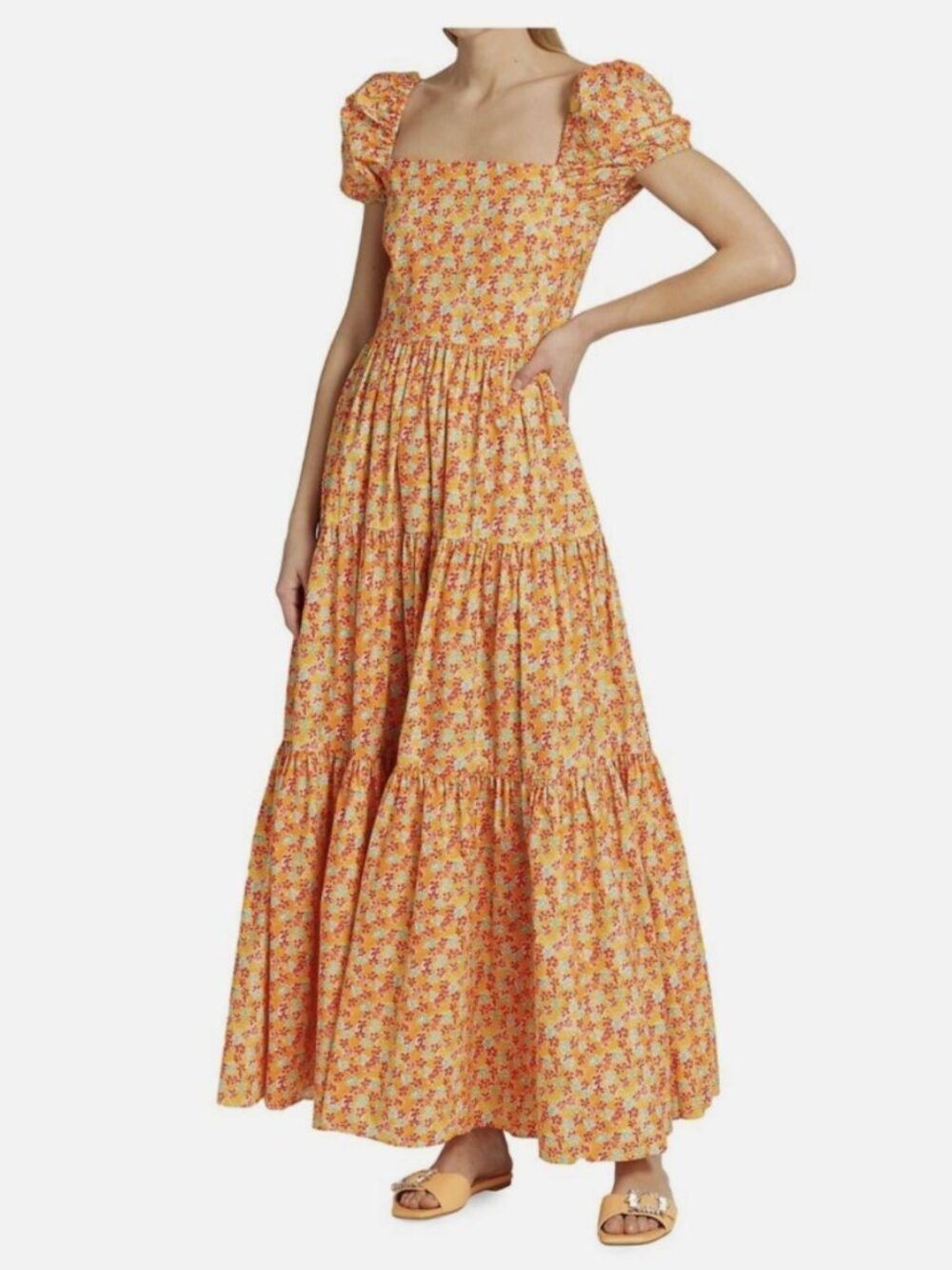Caroline Constas Hart Maxi Dress